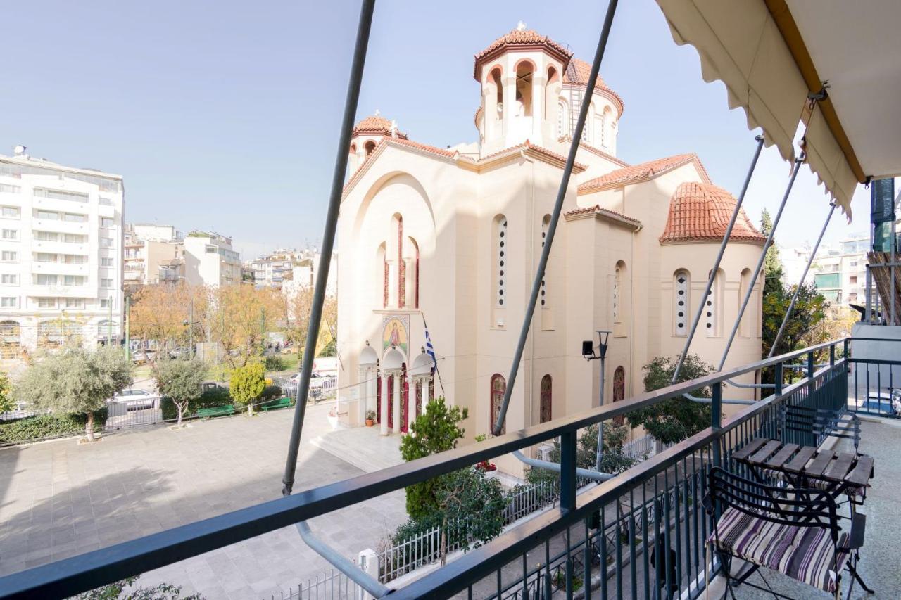 Classic Apartment For 4 People A Atene Esterno foto